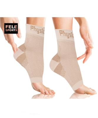 China Breathable Premium Ankle Support Unisex Ankle Compression Socks Quickly Relief From Swelling And Footpain for sale