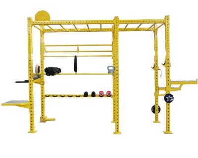 China Universal Commercial Gym Equipment Fitness Wholesale Training Steel Rack Customized Power Rack Wedges Multi Function CF Climbing Racks for sale