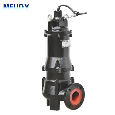 China High Efficiency MEUDY U 2.2-5.5kW 2P Basement Non Clogging Dirty Sewage Water Submersible Pumps for sale