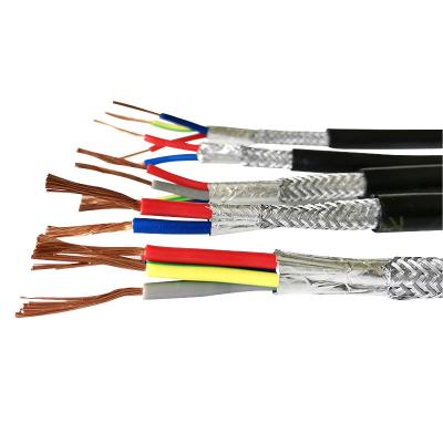 China High Quality Copper Electric RVV 2x0.75MM 4x2.5MM 3x0.75MM2 4x1.5MM2 Electrical Appliance Core Conductor Power Cable for sale