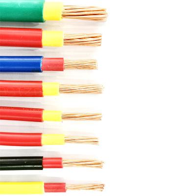 China Construction Bvv Bvv 300/500V PVC Insulation Single Copper Core 0.75mm 1mm 1.5mm 2.5mm 4mm 6mm 120amm 150mm 185mm Electrical Bvv Cable for sale