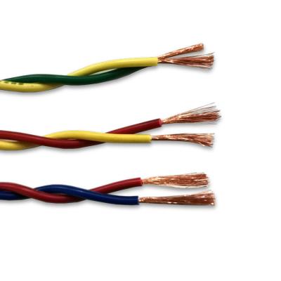 China Industrial Top Manufacturer Ecofriendly 450/750v 2*1 1.5 Rvs-copper 2.5 Core PVC Insulated Stranded Tie Wire for sale