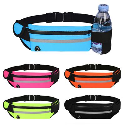 China Waist Sports Fanny Pack Women Running Waist Bag Phone Gym Bag Water Hydration Backpack Accessories for sale