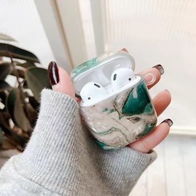 China Viable Marble Protective Case For Airpods Pro2 Headphone Cover Device Creative Shape For 2nd New Fashion Protector For Airpods 3rd for sale