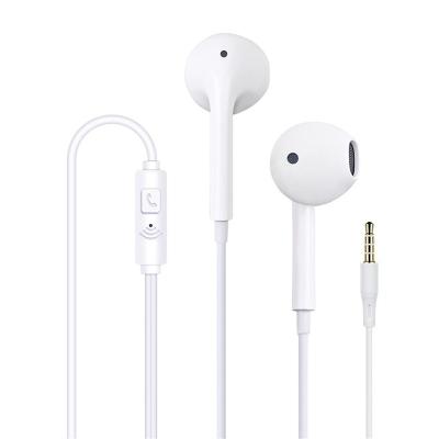 China With Microphone Wired Headphones With 3.5mm Microphone Headphones Plug In-Ear Ergonomic Headphones Music Earplugs Headphones For Smartphones for sale