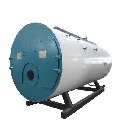 China Diesel oil 2000kg/h fules gas fired horizontal or vertical steam boiler and nature double / horizontal type boiler WNS price for sale