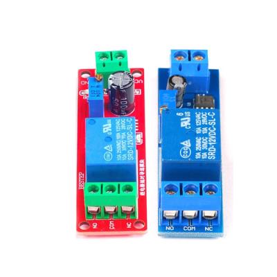 China /NE555 New 5V 12v Adjustable Timer Switch Module Time Delay Relay Module for sale