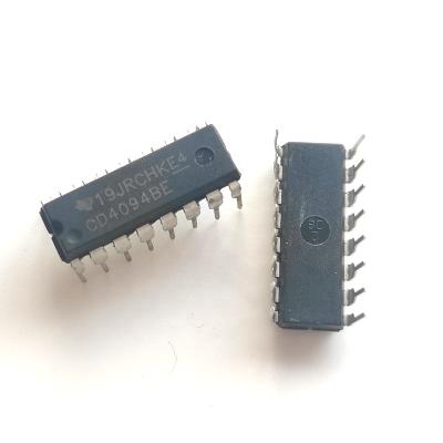 China PDIP-16 CD4094 CD4094BE DIP16 Shift Register 8-Bit Logic Shift Register IC Electronic Components for sale