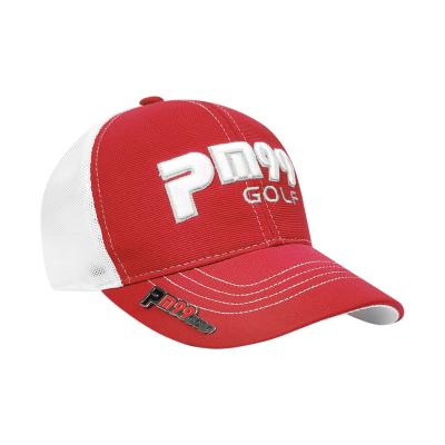 China breathable & waterproof breathable & Custom Waterproof Promotional Adult Sun Visor Covers 3D Embroidery Sports Golf Hat 6 Panel Cotton Baseball Caps for sale