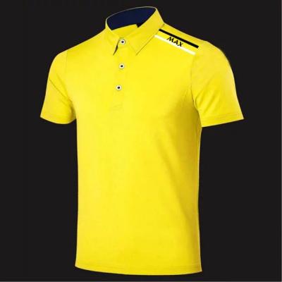 China Custom Golf Men's Anti-pilling Logo T-shirt from Chinese manufacturer for sale