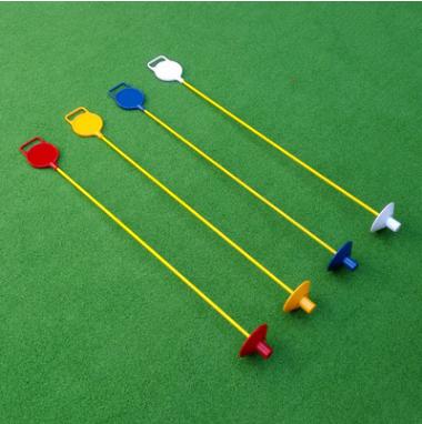 China Flag Poles Golf Putting Green Accessories Accessories With Hole Plastic Cup for sale