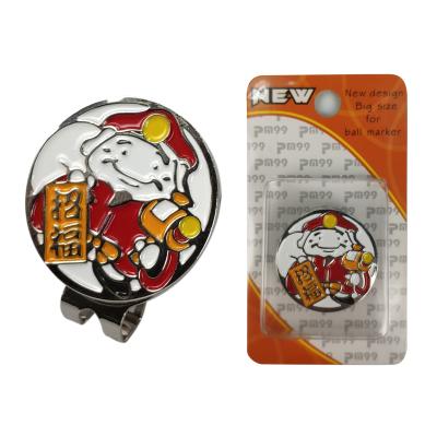 China Durable Customized Unique Golf Ball Marker for sale