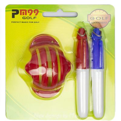 China 2019 Custom Golf Tool Straight Line High Quality Plastic Durable Golf Ball Liner Cheap Golf Ball Liner for sale