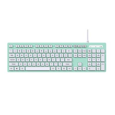 China Factory Price Plug and Play Office Home 104 Key USB Wired Keyboard for Desktop Laptop Wired Keyboard for sale