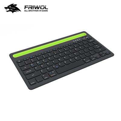 China Friwol BT201 Mini Wireless Keyboard 78 Keys Wireless Keyboard Rechargeable Wireless Keyboard for sale