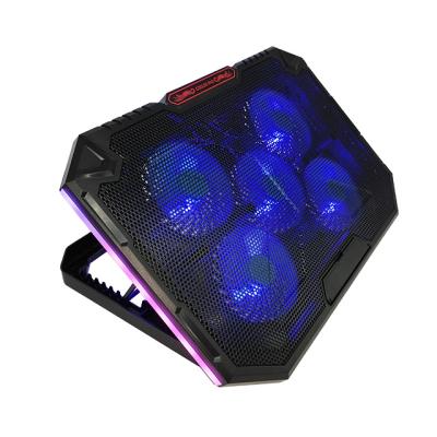 China RGB 17 Inch RGB Adjustable Cooler Cooling Pad Laptop for sale