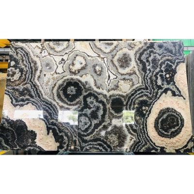 China Modern Natural Stone Slab Jade Wall Cladding Decor Onyx Marble Tile Indoor Wall for sale