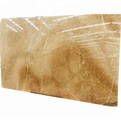 China Contemporary Gold Slab Transparent Stone Yellow Onyx Onix for sale