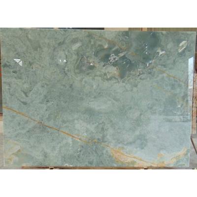 China Royal Marble Slabs Modern Stone Kitchen Countertop Polished Jade Blue Onyx for sale