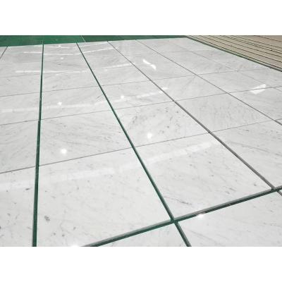 China Modern good prices italian stone marble statuario venato floor tiles white marble for sale