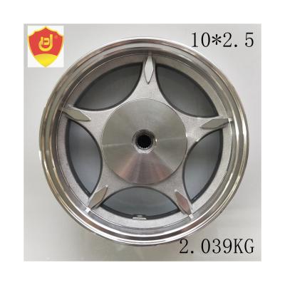 China 125 scooter front and rear wheels 10 inch electric vehicle wheels JD-RTS-001 for sale