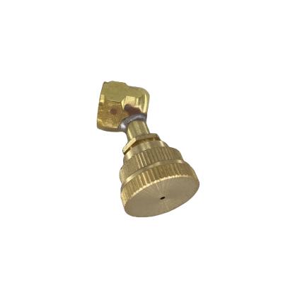 China Garden All Brass Copper Hose Water Sprayer Sprinkler Nozzle For Agriculture Garden Irrigation System for sale