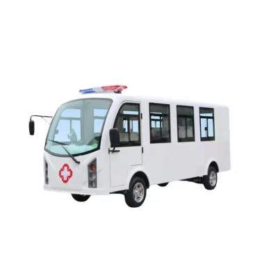 China 2021 Newest 8 Seat Encased Door Ambulance Electric Ambulance For Sale 2021 4890*1460*2000mm for sale