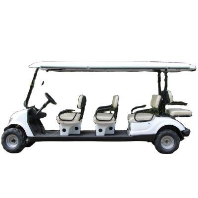 China Made in China 3KW 8 Seat CE Approved Classic Clubhouse Electric Golf Cart Car 4505*1220*1950mm for sale