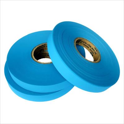 China China Factory Low Temperature Medical Strong Adhesive Blue Seam Sealing Protective Clothing Heat Melting Hot Seal Tape For Disposal Coverall for sale