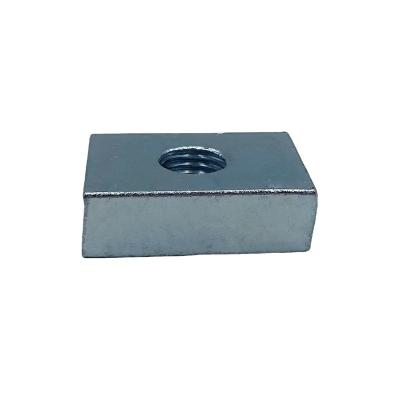 China Hot Rolled Steel Plate Rectangular Nuts Non-Standard Nuts for sale