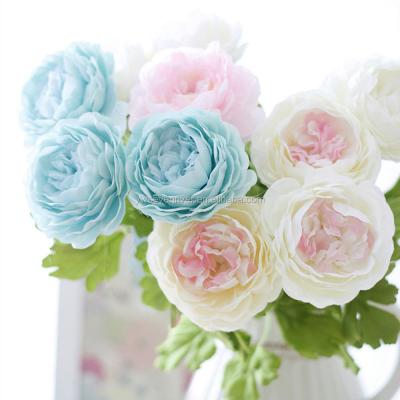 China High Grade Decorative Silk Peony Artificial Flower For Home SR117104 for sale