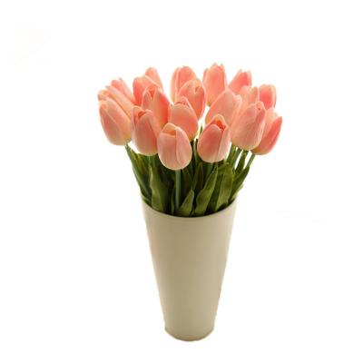 China Popular Home Decoration Factory Wholesale PU Flowers Real Touch Popular Tulip Artificial Flowers For Home Best Decoration for sale