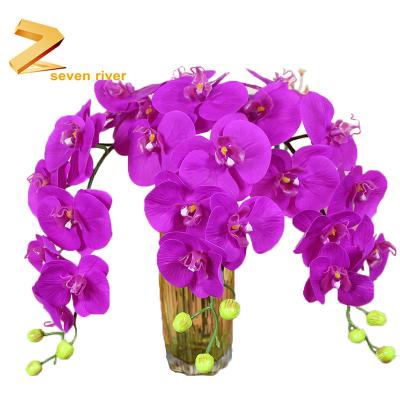 China Dendrobium Orchid Plants Dendrobium Real Touch Plants Artificial Butterfly Flowers Orchid With Hotel Decoration for sale