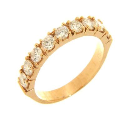 China CLASSIC Bestselling Romantic Luxurious 18K Rose Gold Diamond Ring for sale