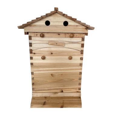 중국 Beekeeping Hive Auto Wooden Bee Hive Honey Bee Box for Sale Automatic Wood Beehive 판매용