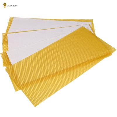 China Bees Wax Foundation Sheet Without Wooden Frames Beeswax Comb for Beekeeping and Factory Supply High Quality Bee Wax Foundation for sale