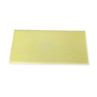 China 2020 Hot Selling Beekeeping Tools Plastic Foundation for Bees Yellow Plastic Comb for sale