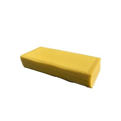 China 2020 beekeeping natural beeswax beehive foundation sheet for sale