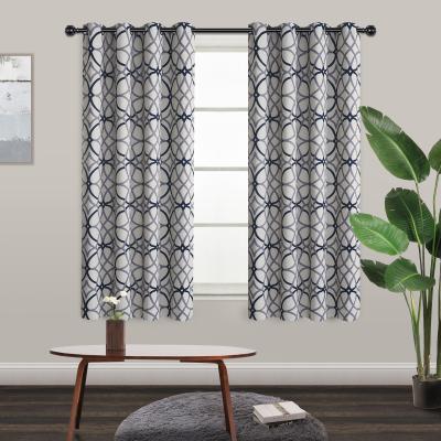 China Blackout China Made Blackout 100% Polyester Home Bedroom Curtain European Style Living Room Design for sale