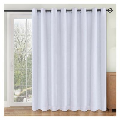 China 100% Local Blackout US Delivery One Panel Grommet Blackout Patio Door Curtains For Sliding Glass Door Ship To US And China Only for sale