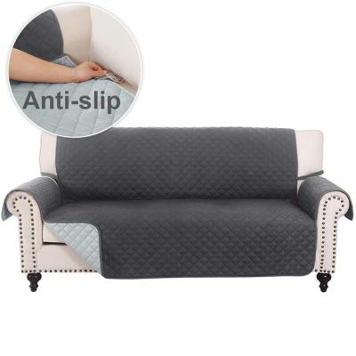 China Modern Water Resistant Anti-Slip Furniture Protector Sofa Cover With Straps For Pets for sale