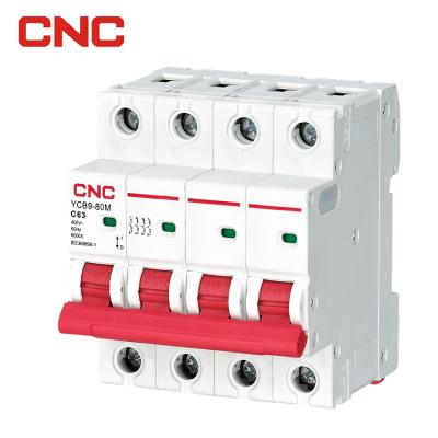 China CE Certification Factory Price Up To 63a 25a 3 Pole Circuit Breaker Mcb 6000 for sale