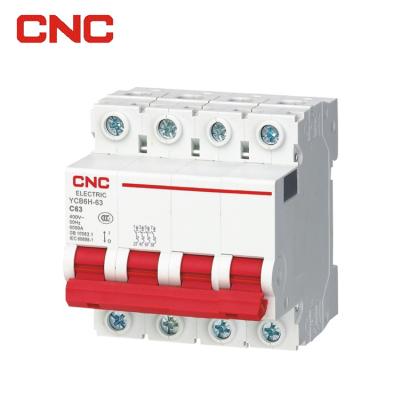 China Factory Price New 4.5kA MCB 20a 4p 4 Amp Direct Circuit Breaker 4500 for sale