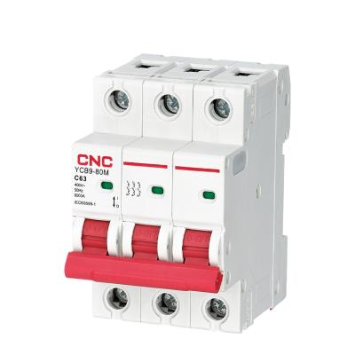 China CE Insurance 2 Pole Commercial AC Circuit Breaker 40a 50a 6000 4 Pole 32 Amp Mcb 1p for sale