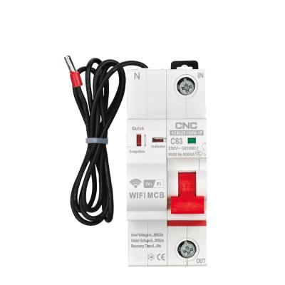 China Mcb Wifi Standard Smart Circuit Breaker 6KA for sale