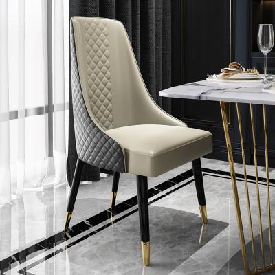 China Modular Luxury Modern Living Room High Density Foam Dining Chair Kitchen Furniture for sale