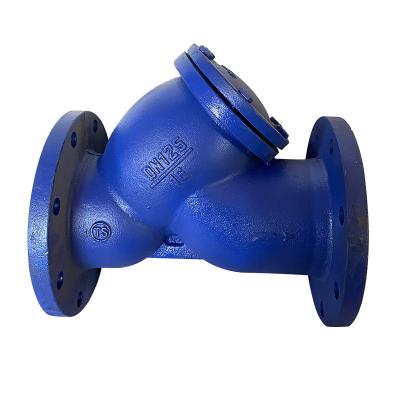 China General Customized New Type Durable High Quality Ductile Water Filter Iron Y Filter Gl41h-16qnd125 for sale