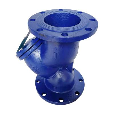 China New Stainless Steel Y Type Strainer General China Cast Iron Flanged Y Type Normal Industrial Water Filter Filter for sale