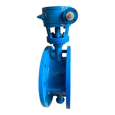 China General Butterfly Valve Customized Low Pressure Sanitary 2in-40in Flanged Low Pressure Valve for sale