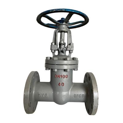 China General Custom Gate Valve Price Low Pressure 4.0mpa Water Control 8 Inch Cast Steel Gate Valve for sale